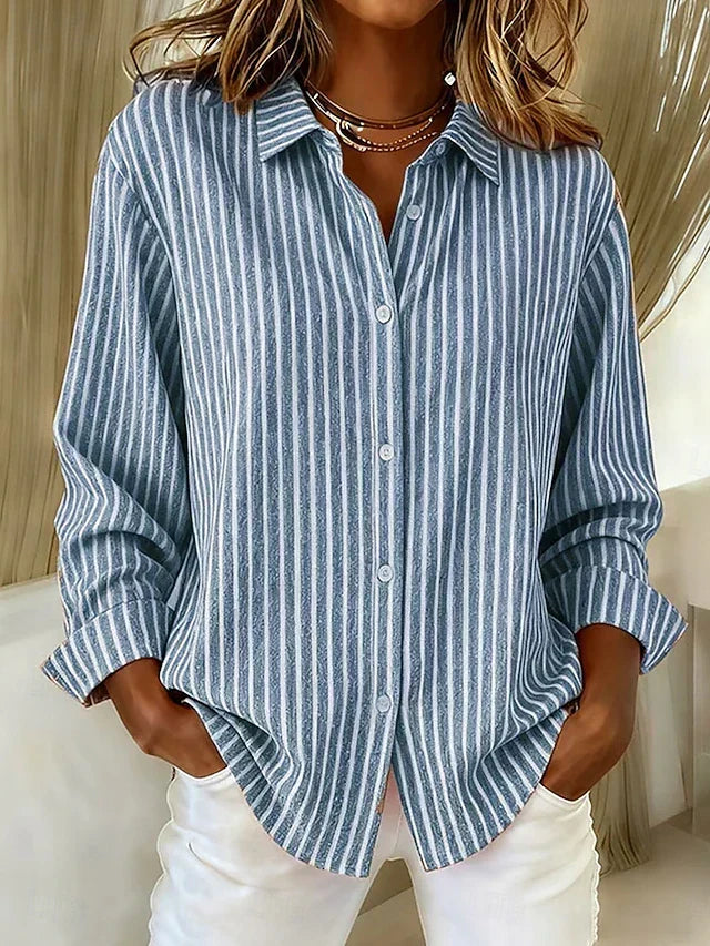 Ginevra | CAMISA ABOTONADA A RAYAS