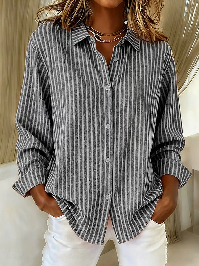 Ginevra | CAMISA ABOTONADA A RAYAS