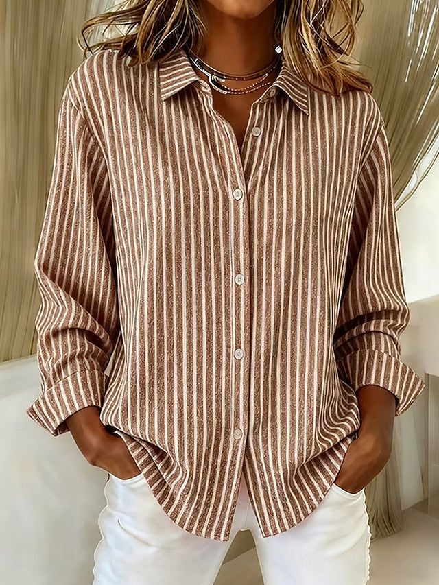 Ginevra | CAMISA ABOTONADA A RAYAS