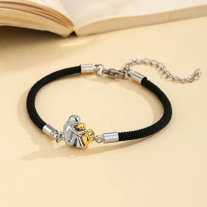 El Abrazo Eterno — Pulsera con dije de perro