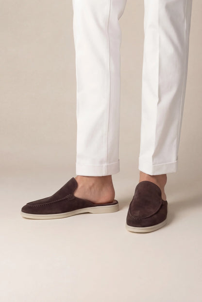 Mocasín Náutico de Ante Marrón