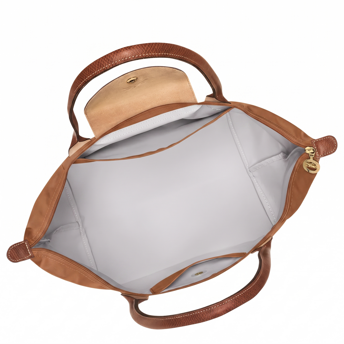 Bolso Tote Mediano Longcham Terra interior
