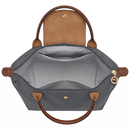 Bolso Tote Mediano Longcham Ferro interior