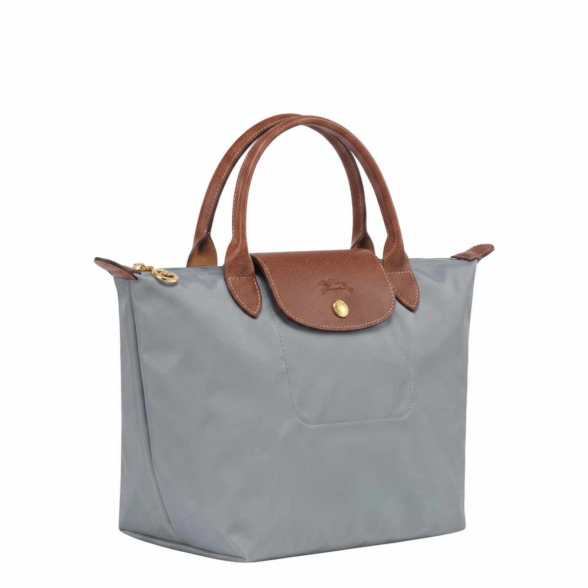 Bolso Tote Mediano Longcham Ferro angulo