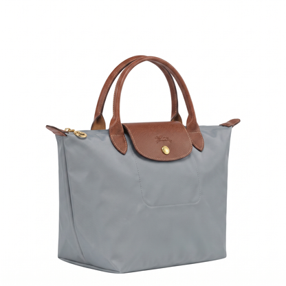 Bolso Tote Mediano Longcham Ferro angulo